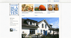 Desktop Screenshot of blaporten.se